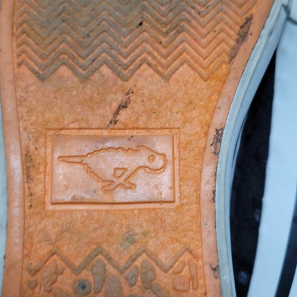 Rocket Dog Lace Up Platform Sneakers Black Eyelet Lace Canvas Y2K Round Toe 6 - Picture 5 of 7